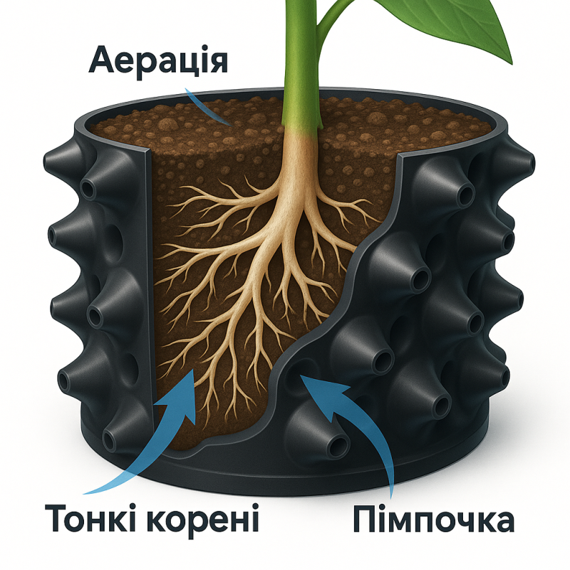  Air Pot with root aeration