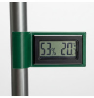 Тримач для гігрометра на стійку гроубокса (з гігрометром в комплекті)