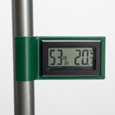 Hygrometer Holder for Grow Box Poles (with Hygrometer)